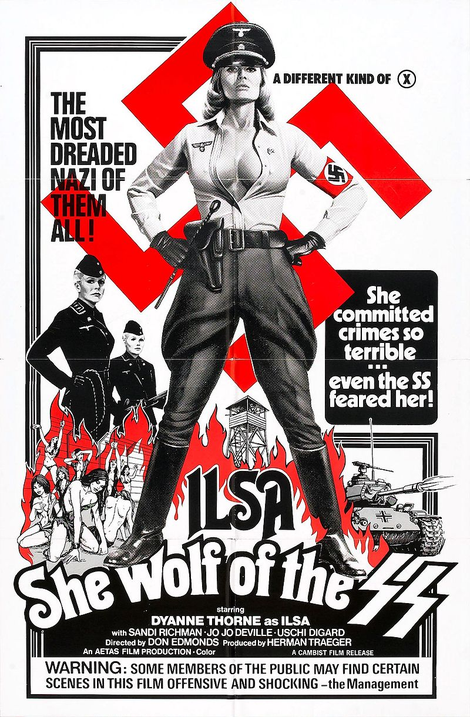 One of the more infamous Nazisploitation films